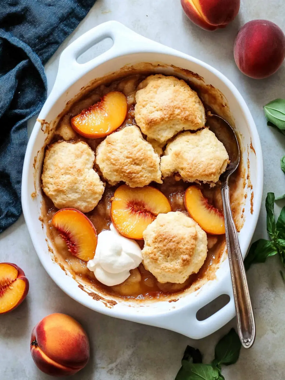 Delicious Biscuit Peach Cobbler That'll Impress Everyone 4 Biscuit Peach Cobbler