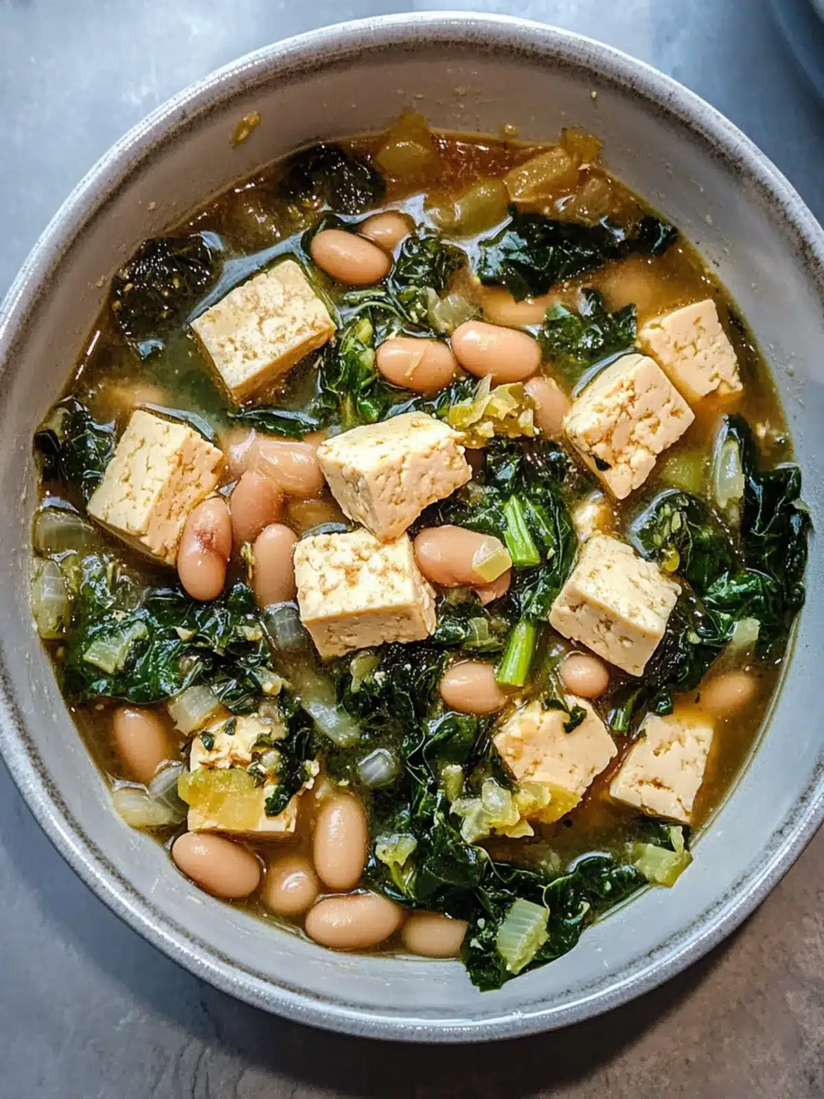 One Pot Brothy Butter Beans Tofu With Greens for Cozy Nights 2 One Pot Brothy Butter Beans Tofu With Greens