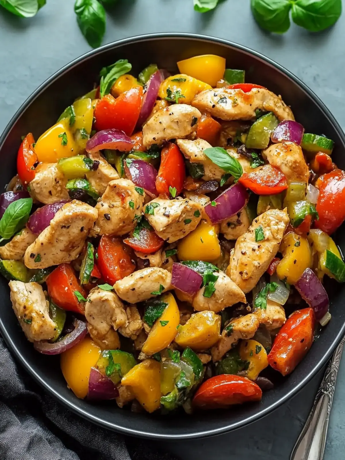 Mediterranean Chicken Stir Fry for a Flavorful Healthy Dinner 5 Mediterranean Chicken Stir Fry