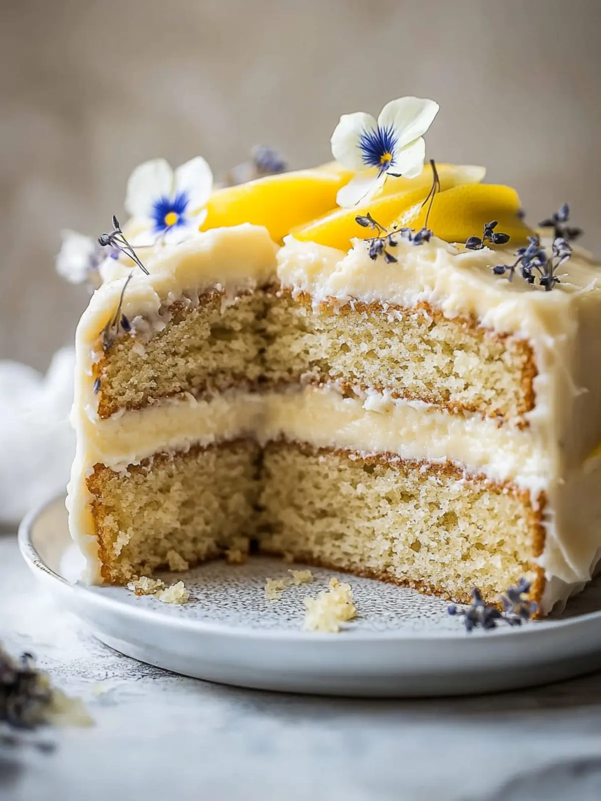 Elevate Your Baking: Earl Grey Cake with Lemon Curd Delight 4 Earl Grey Cake with Lemon Curd