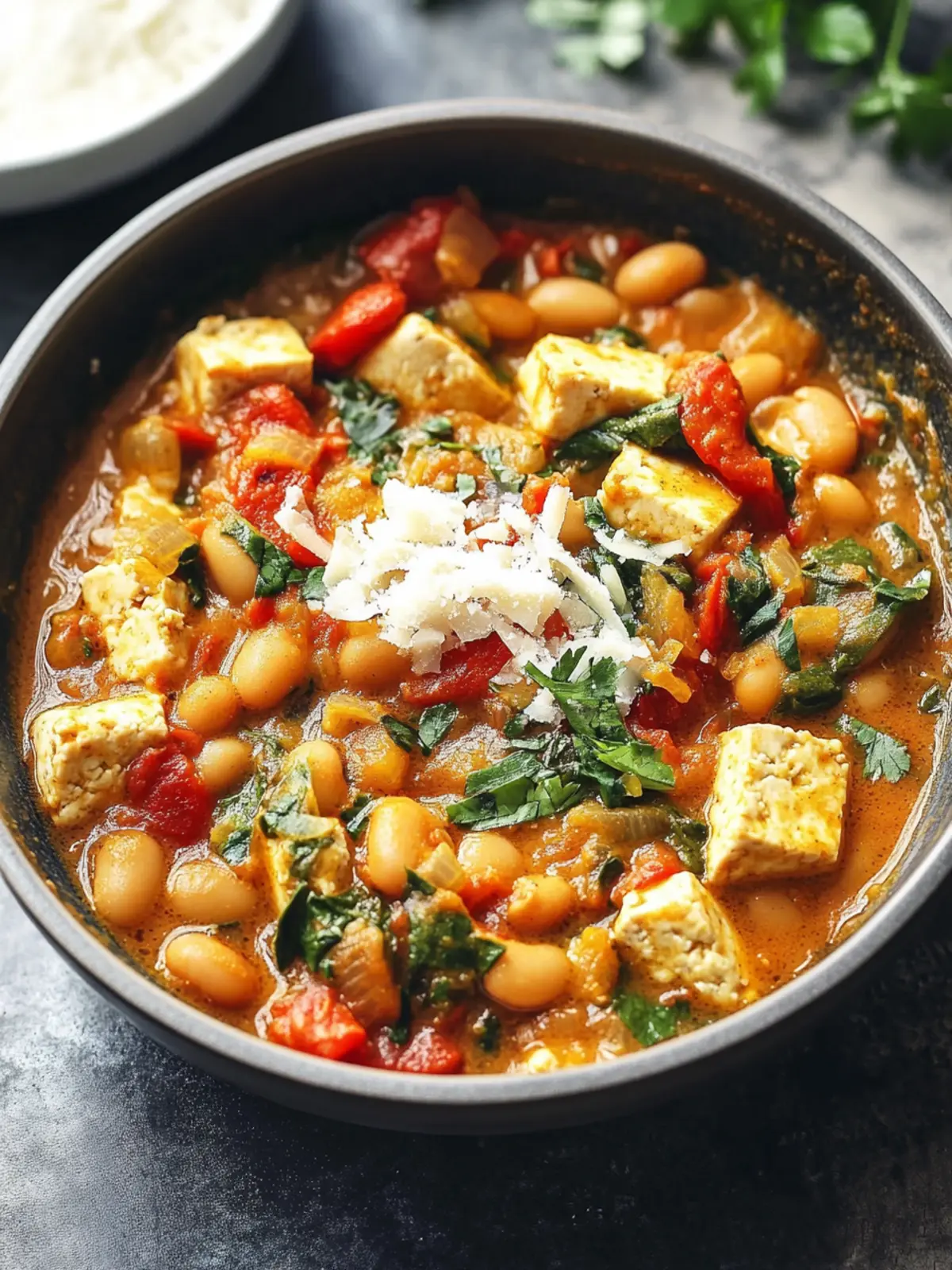 Savory Butter Bean Tofu Stew: High Protein Vegan Delight 5 Butter Bean Tofu Stew (High Protein + Vegan)