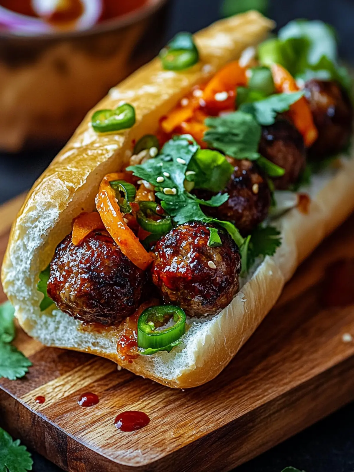 Savory Korean BBQ Meatball Banh Mi You'll Crave Daily 5 Korean BBQ Meatball Banh Mi