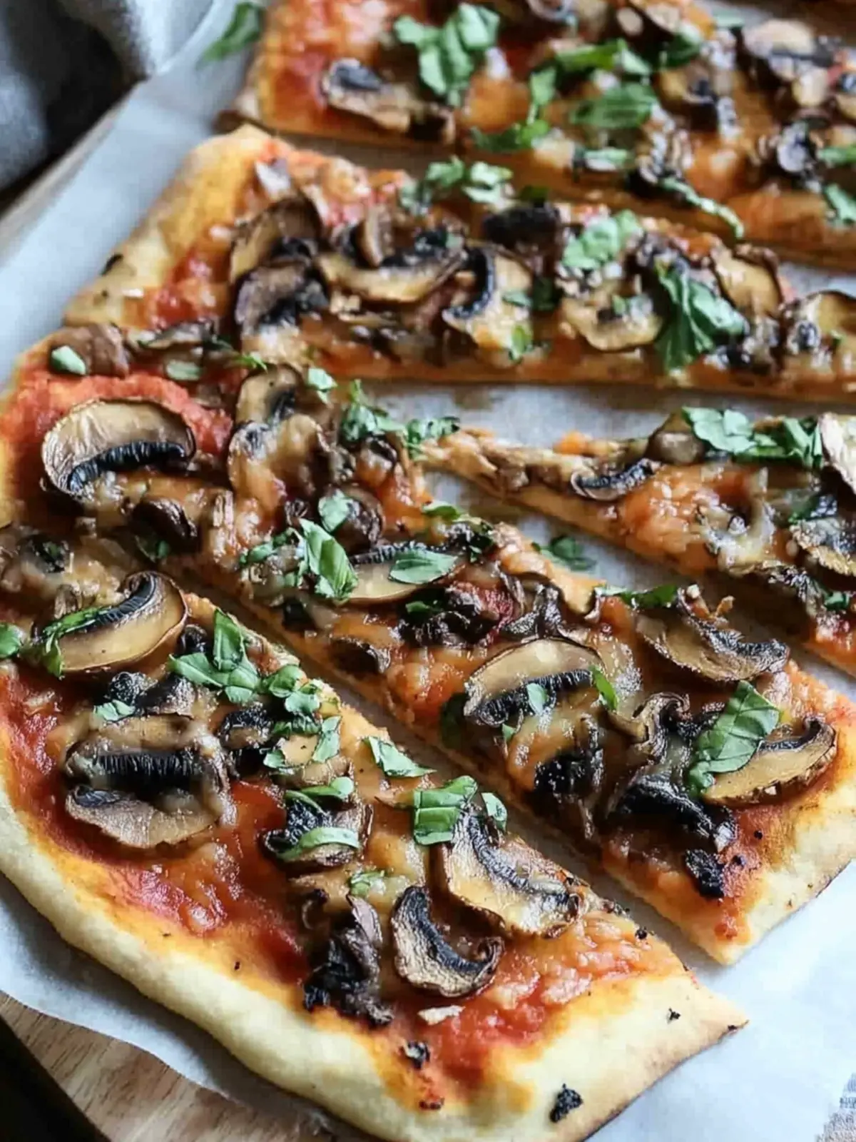 Vegan Mushroom Pizza with Bread Machine Dough Made Easy 4 Vegan Mushroom Pizza with Bread Machine Pizza Dough