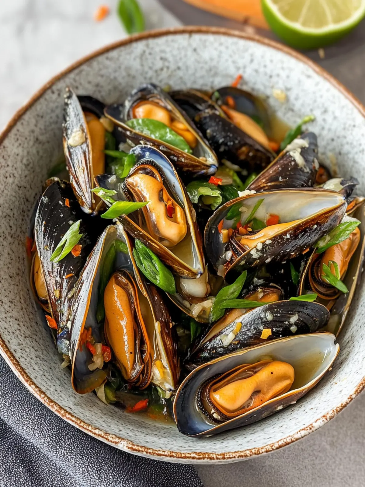 Savor Vietnamese Stir Fry Mussels: A Quick Flavor Explosion 5 Vietnamese Stir Fry Mussels