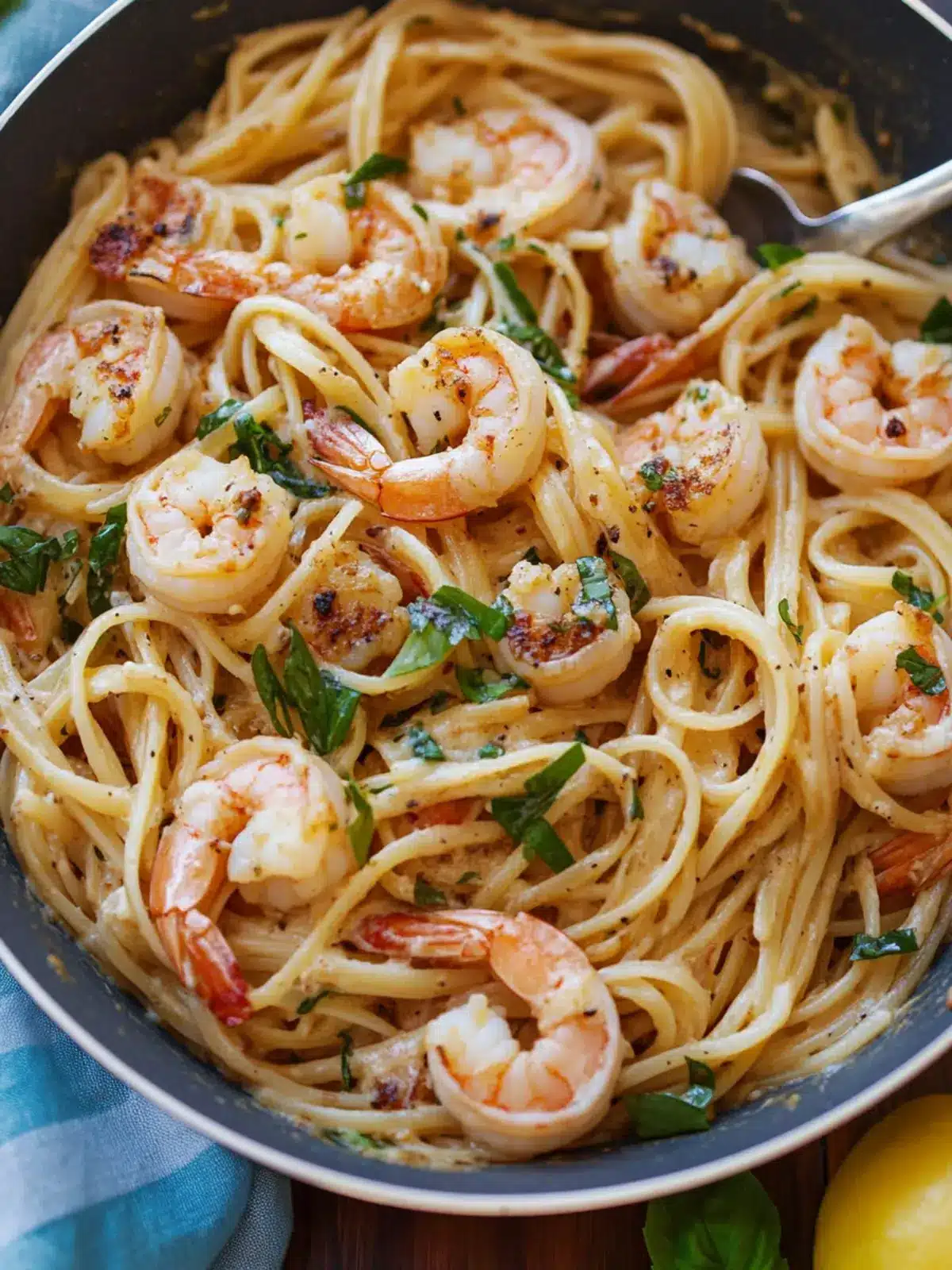 Delicious Tuscan Shrimp Pasta Recipe for a Cozy Night In 2 Tuscan Shrimp Pasta Recipe