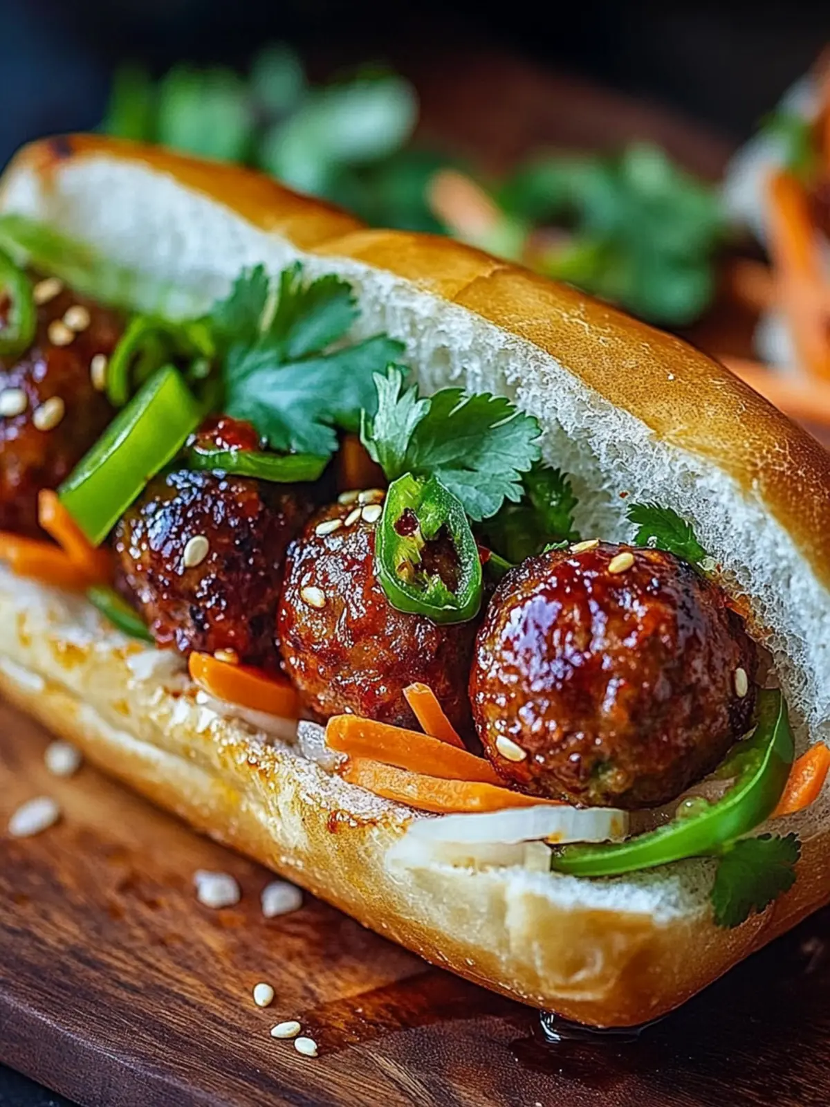 Savory Korean BBQ Meatball Banh Mi You'll Crave Daily 3 Korean BBQ Meatball Banh Mi