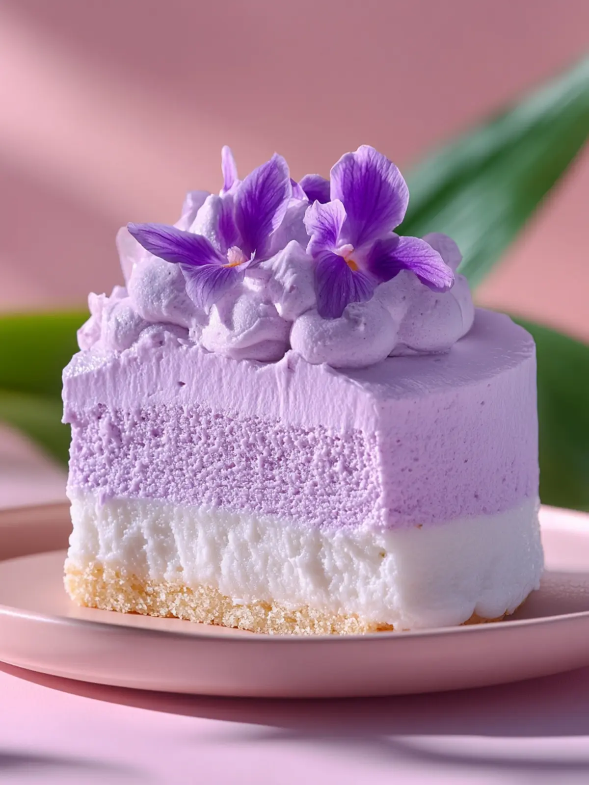 Fluffy Taro Ube Cloud Cake That Blissfully Melts in Your Mouth 2 Taro Ube Cloud Cake