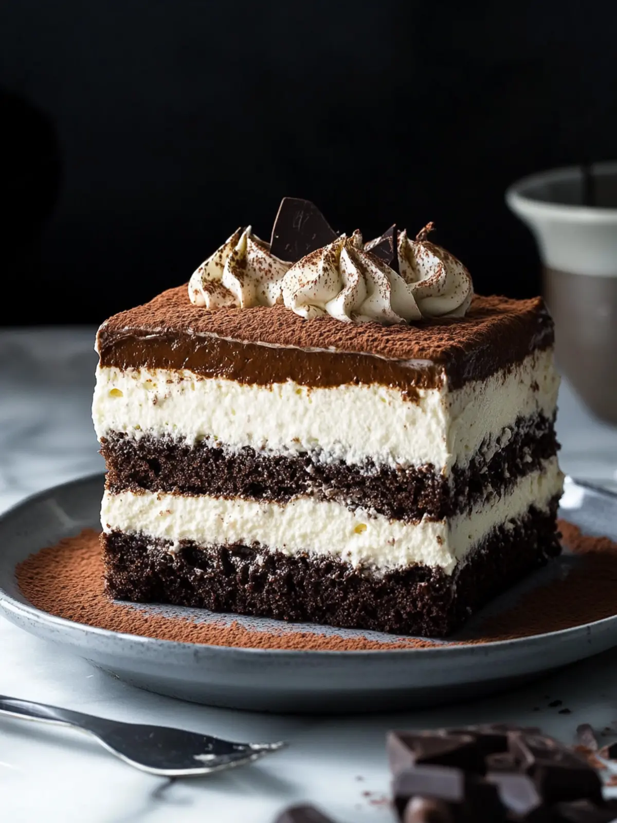 Decadent Chocolate Tiramisu Cake You'll Crave Forever 5 Chocolate Tiramisu Cake