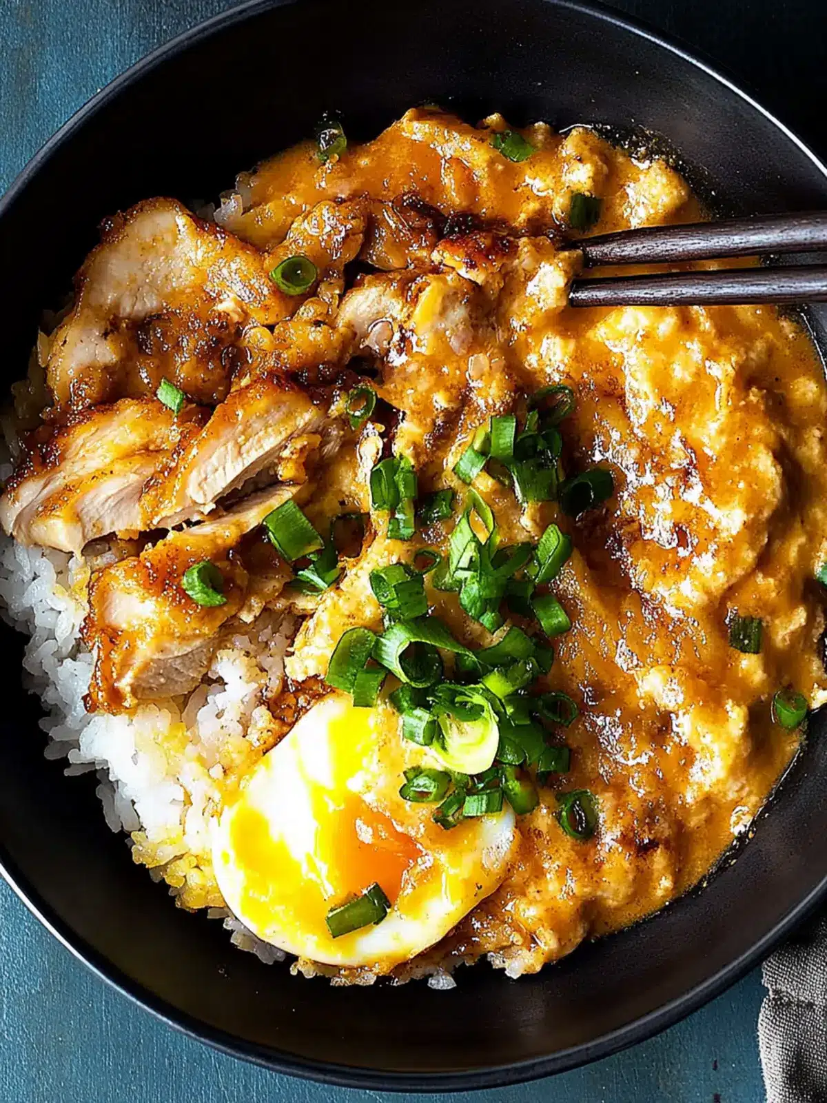Delicious Chicken & Egg Donburi for Comfort Food Lovers 4 Chicken & Egg Donburi