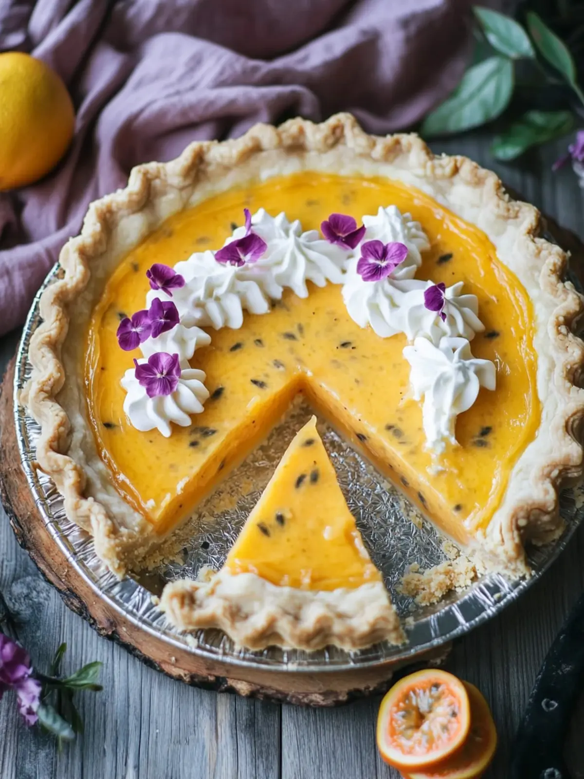 Passionfruit Pie: A Tangy Delight for Your Next Gathering 5 Passionfruit Pie
