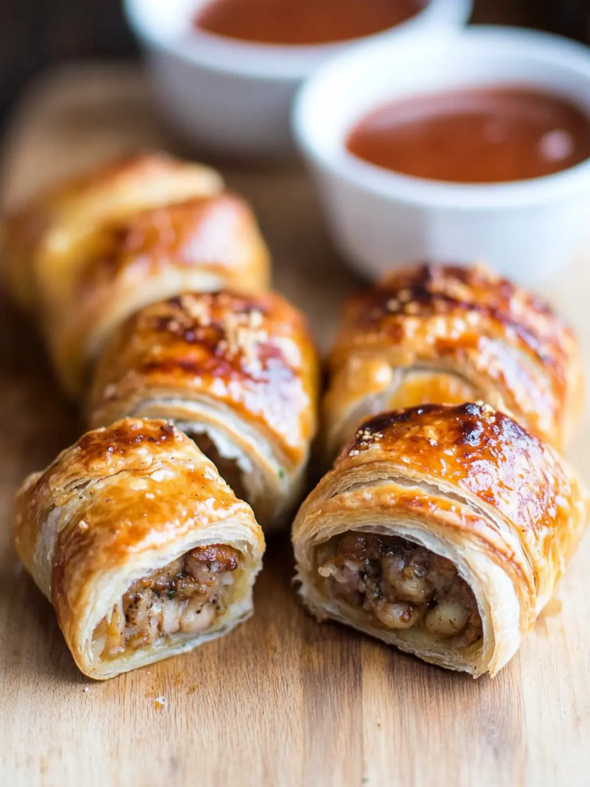 Irresistible Caramelised Apple and Fennel Pork Sausage Rolls 3 Caramelised Apple and Fennel Pork Sausage Rolls