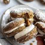 Gingerbread Sandwich Cookies with Dreamy Buttercream Frosting 6 Gingerbread Sandwich Cookies