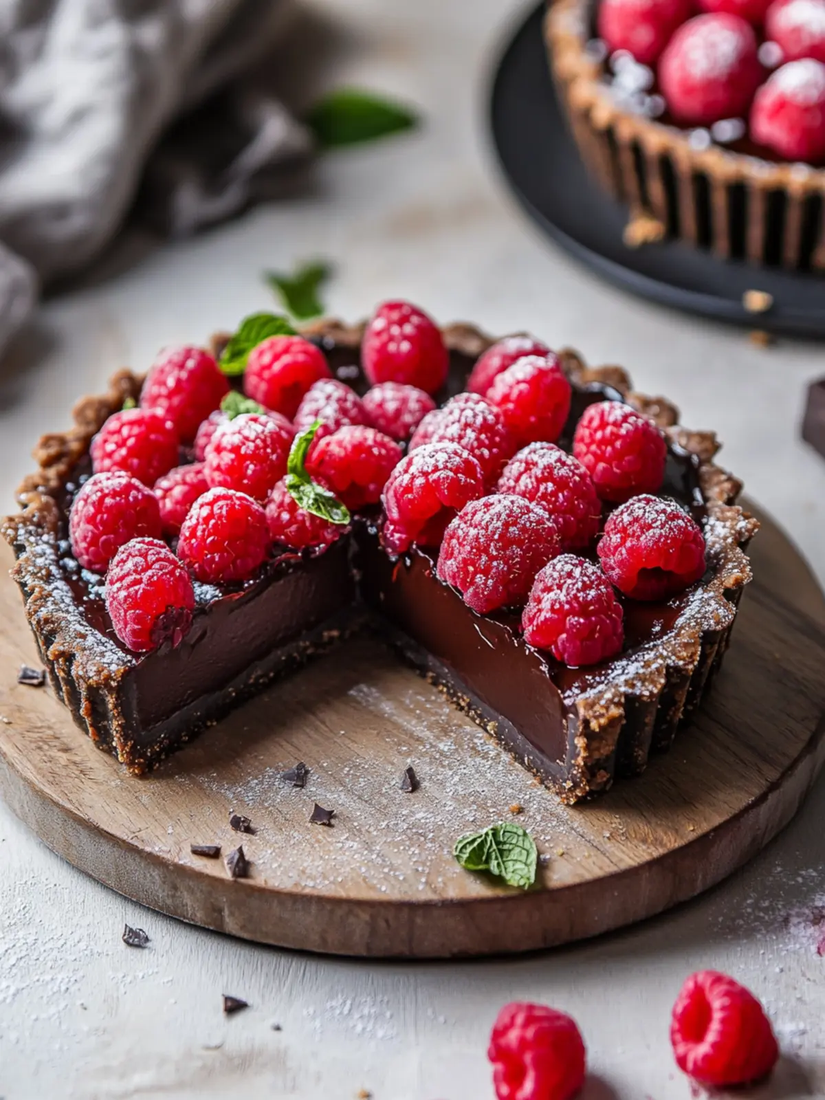 Decadent Easy Chocolate Raspberry Tart for Sweet Lovers 2 Easy Chocolate Raspberry Tart