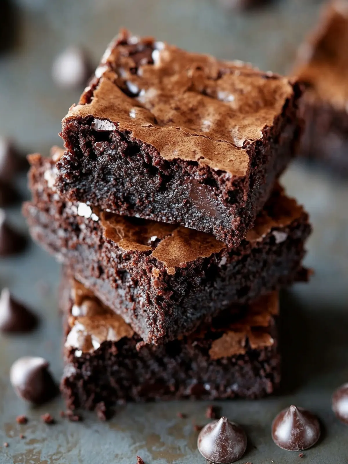 Decadent Flourless Double Chocolate Brownies You'll Love 4 flourless double chocolate brownies