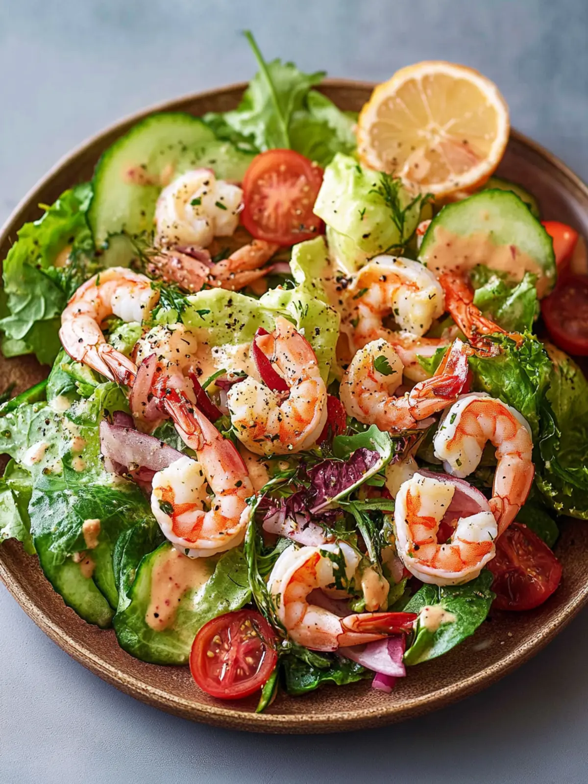 Gala Prawn Salad: A Crunchy, Creamy Delight for Your Plate 2 Gala Prawn Salad