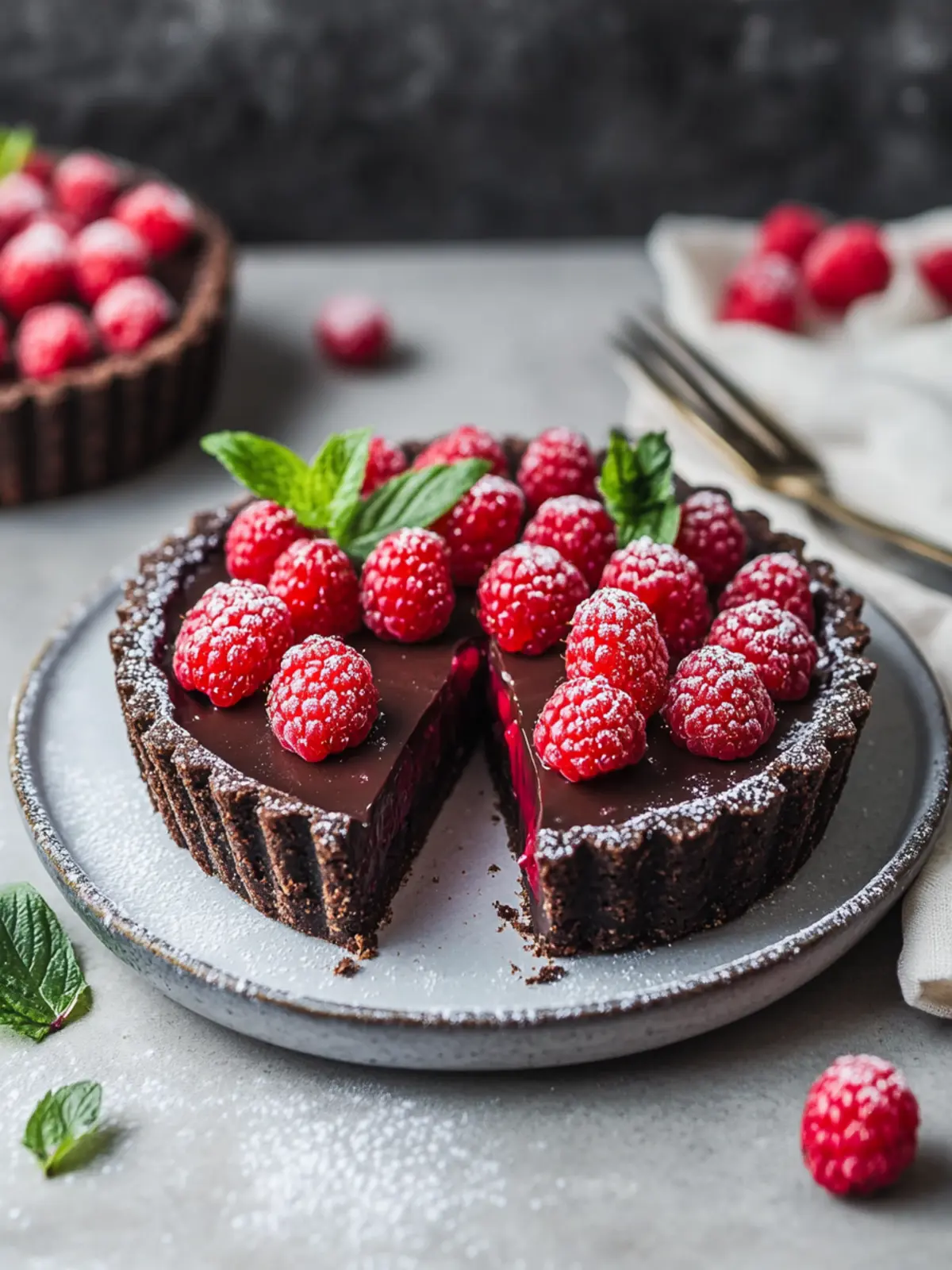 Decadent Easy Chocolate Raspberry Tart for Sweet Lovers 5 Easy Chocolate Raspberry Tart
