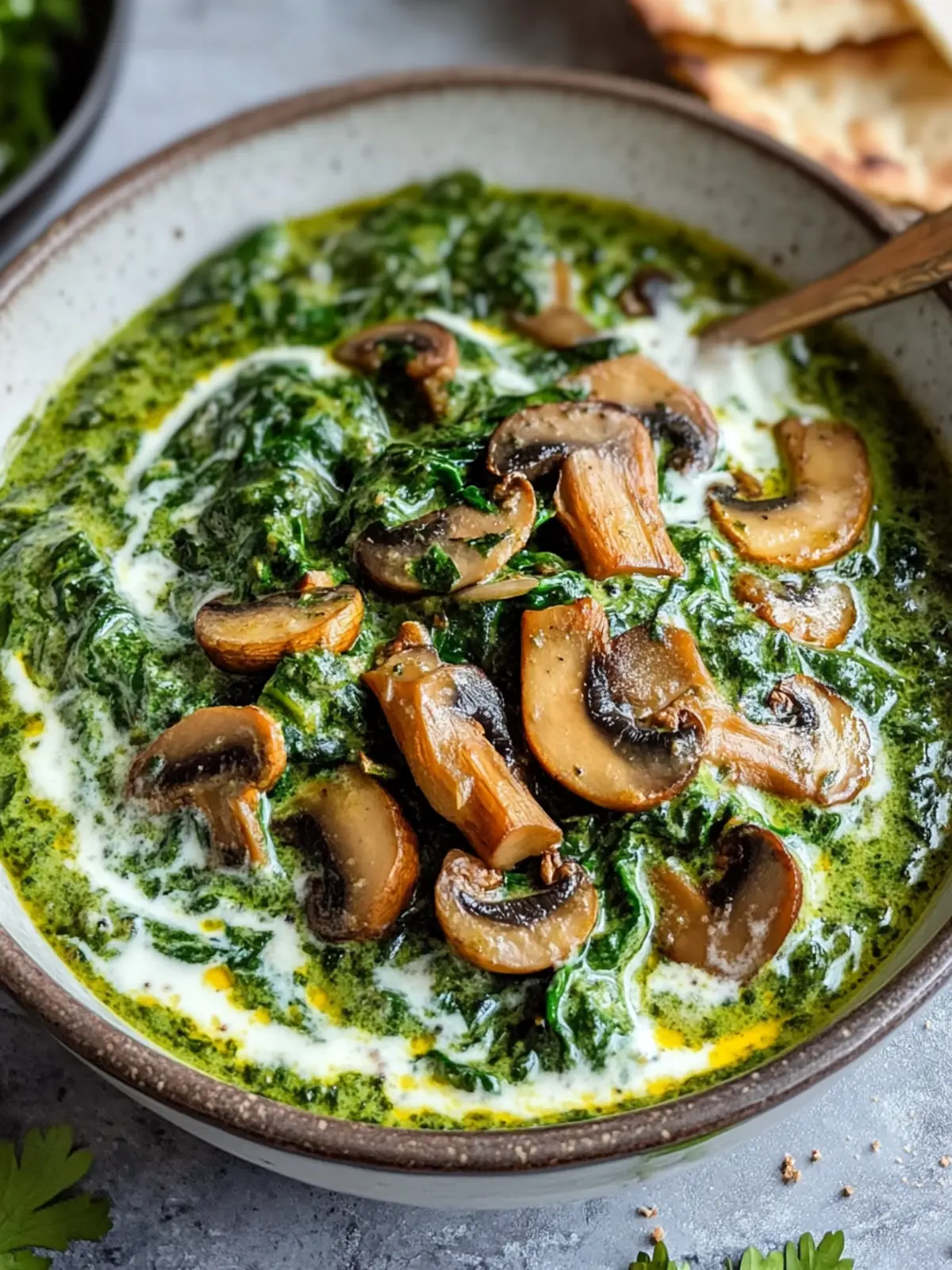 Delicious Spinach and Mushroom Curry for Cozy Nights 3 Spinach and Mushroom Curry