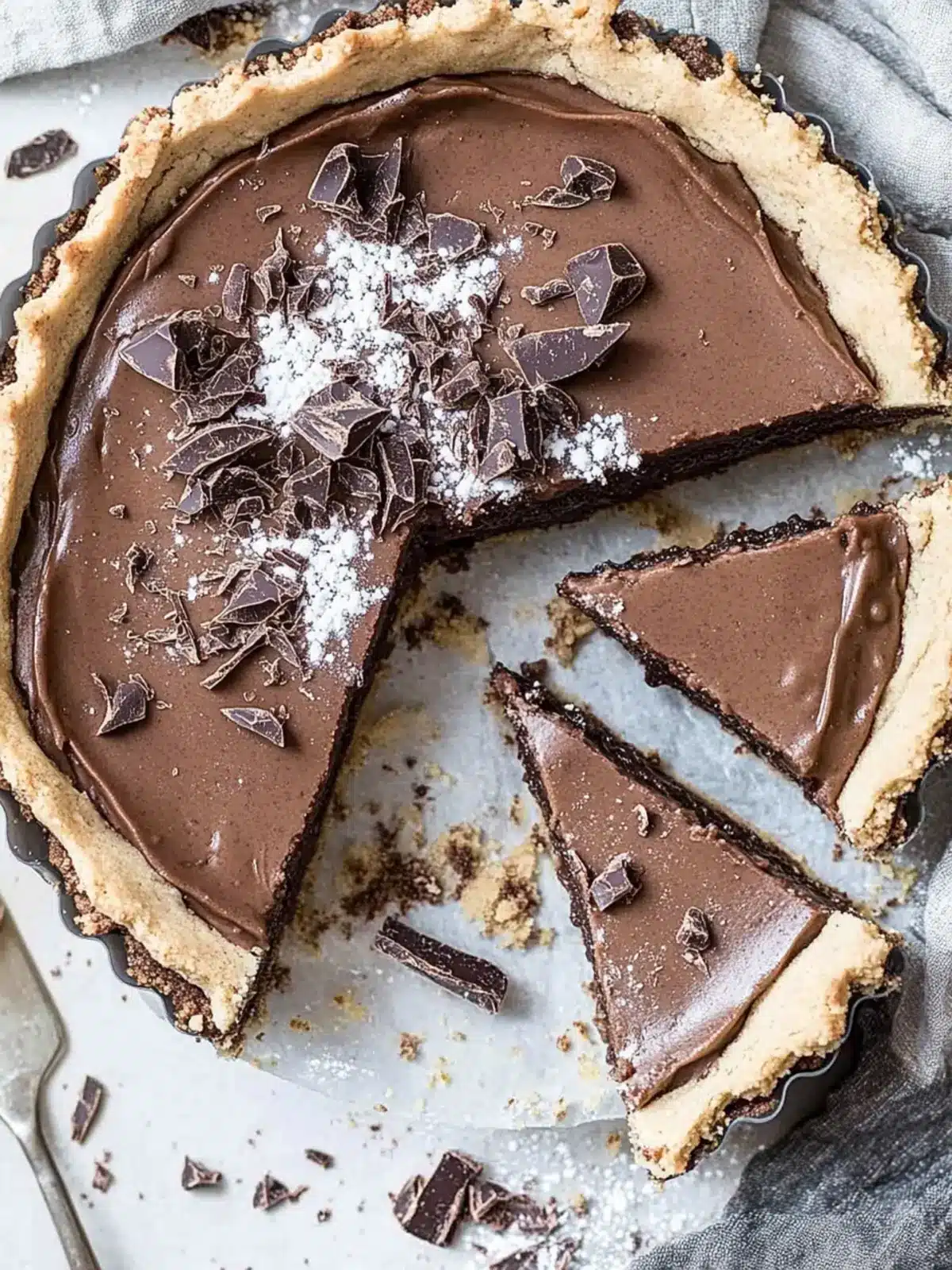 Decadent Double Chocolate Cookie Dough Tart You’ll Love 5 Double Chocolate Cookie Dough Tart