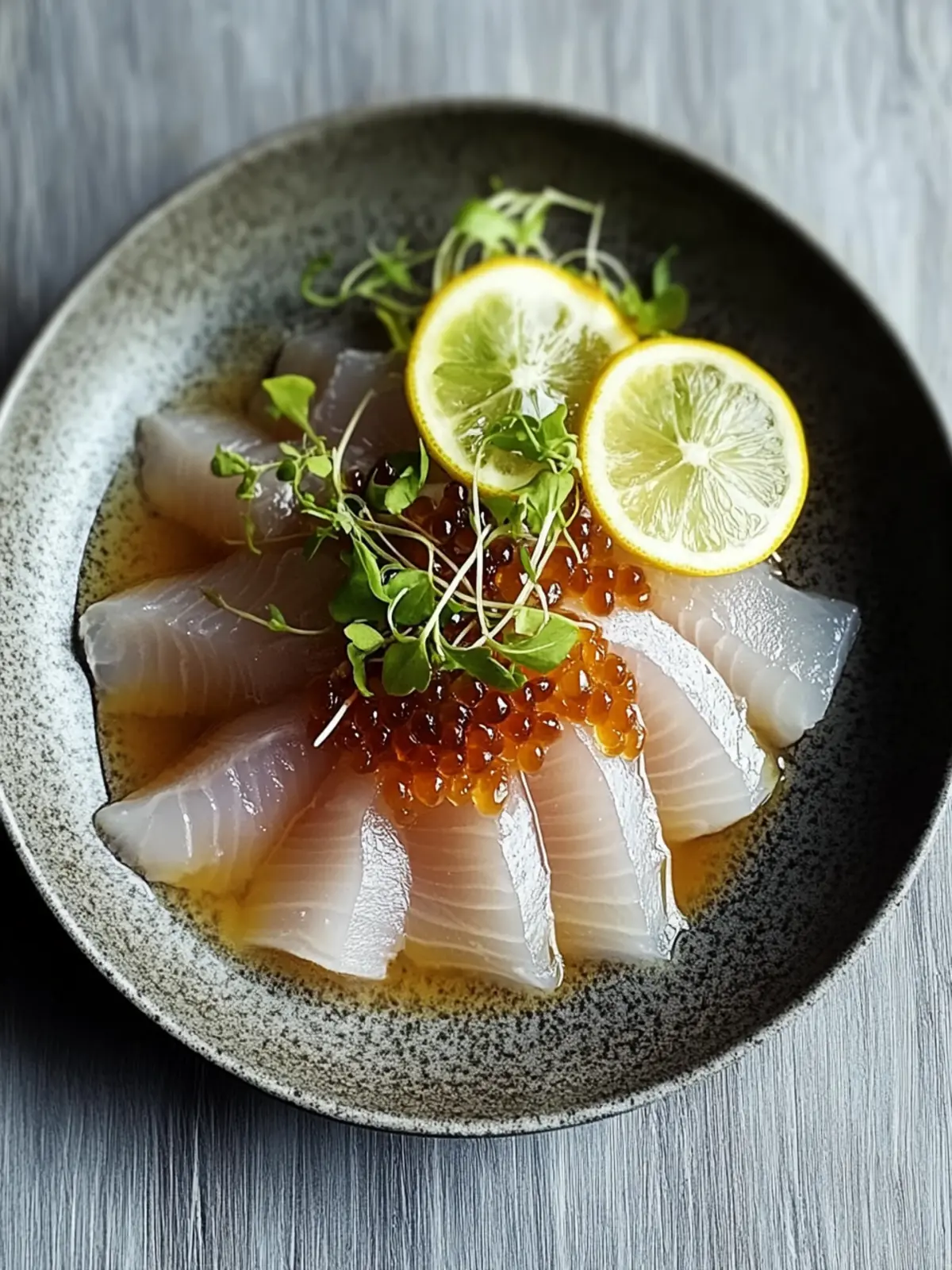 Hamachi Crudo with Yuzu Ponzu Sauce: A Fresh Flavor Adventure 4 Hamachi Crudo with Yuzu Ponzu Sauce