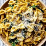 Delicious Parmesan Cauliflower Spinach Pasta in One Pot 8 Parmesan Cauliflower Spinach Pasta