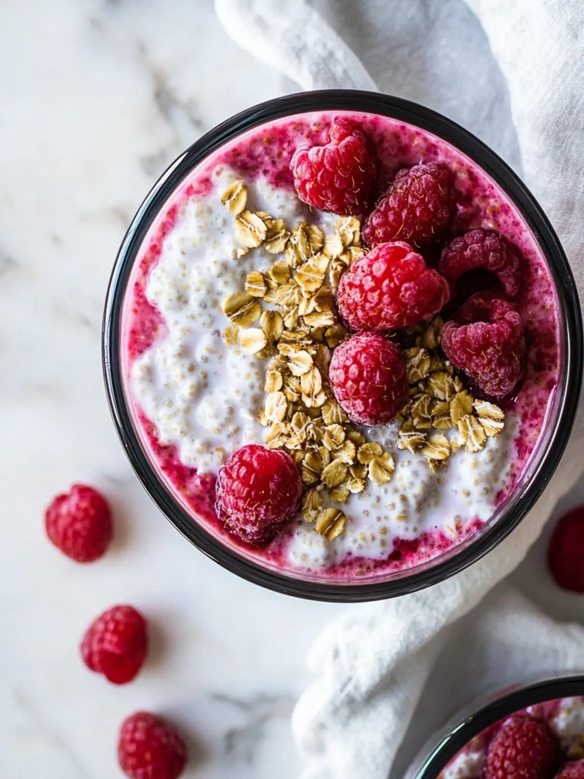 Energizing Raspberry Kefir Overnight Oats for a Fresh Start 4 Raspberry Kefir Overnight Oats