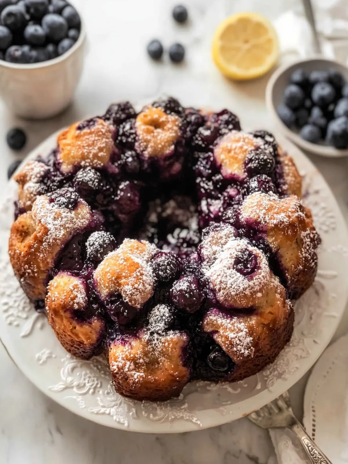 Irresistibly Easy Blueberry Monkey Bread Recipe Awaits You 3 Easy Blueberry Monkey Bread