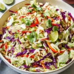 Crunchy Cabbage Salad with Dijon-Lime Vinaigrette to Wow You 3 Crunchy Cabbage Salad with Dijon-Lime Vinaigrette
