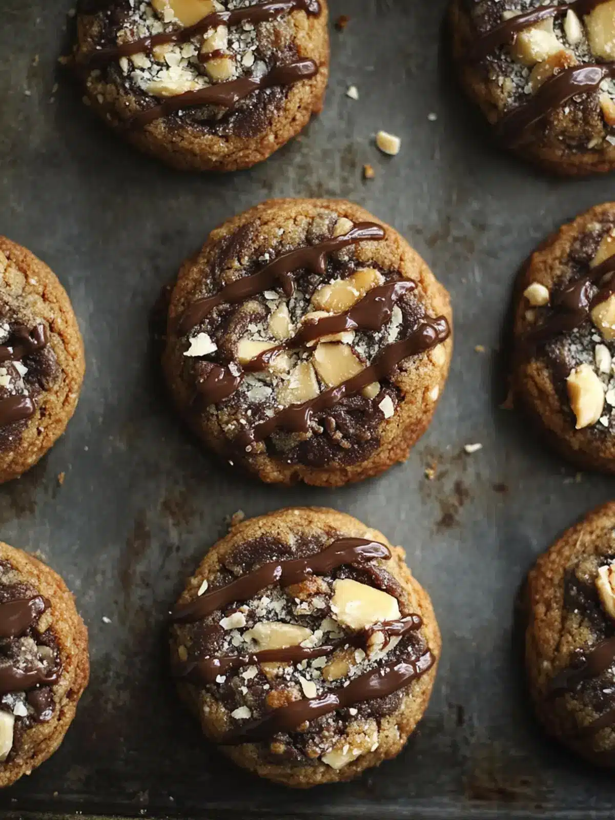Irresistible Turtle Cookies: Nutty, Chewy, and Chocolatey! 4 Turtle Cookies