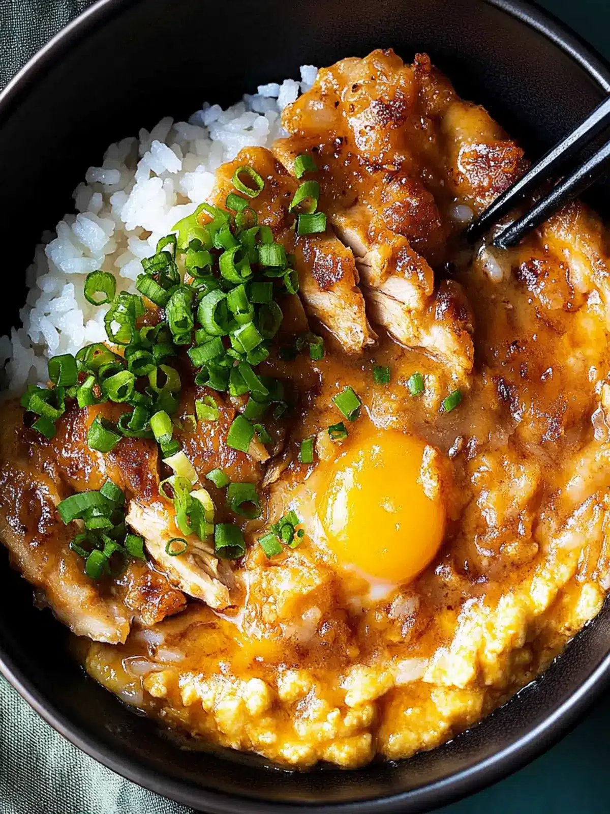Delicious Chicken & Egg Donburi for Comfort Food Lovers 3 Chicken & Egg Donburi