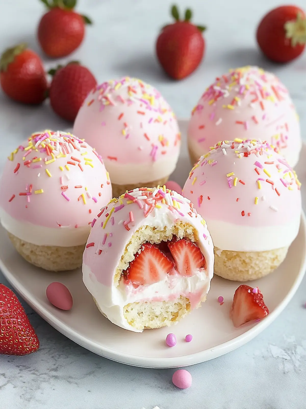 Decadent Strawberry Shortcake Easter Egg Bombs You'll Love 5 Strawberry Shortcake Easter Egg Bombs