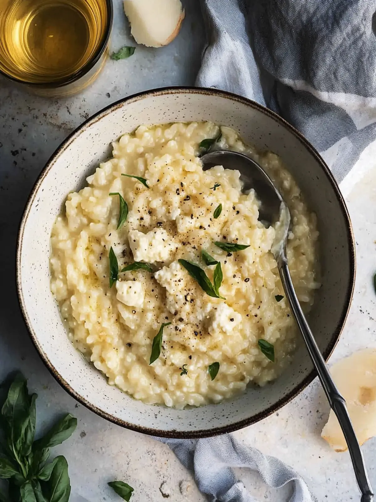 Creamy Goat Cheese Risotto with Sage for Comfort Food Bliss 3 Goat Cheese Risotto