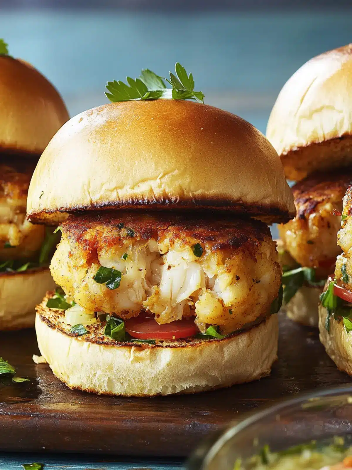 Savor the Flavor: Easy Cajun Crab Cake Sliders at Home 2 Cajun Crab Cake Sliders