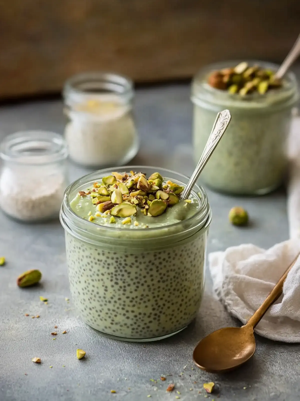 Delicious Pistachio Chia Pudding for Nutritious Indulgence 4 Pistachio Chia Pudding