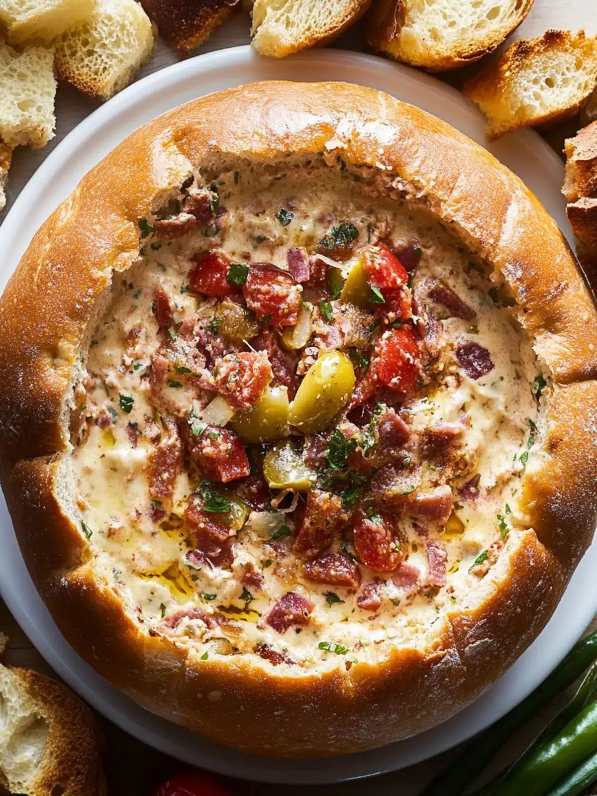 Muffuletta Dip: A Flavor-Packed Game Day Delight 4 Muffuletta Dip
