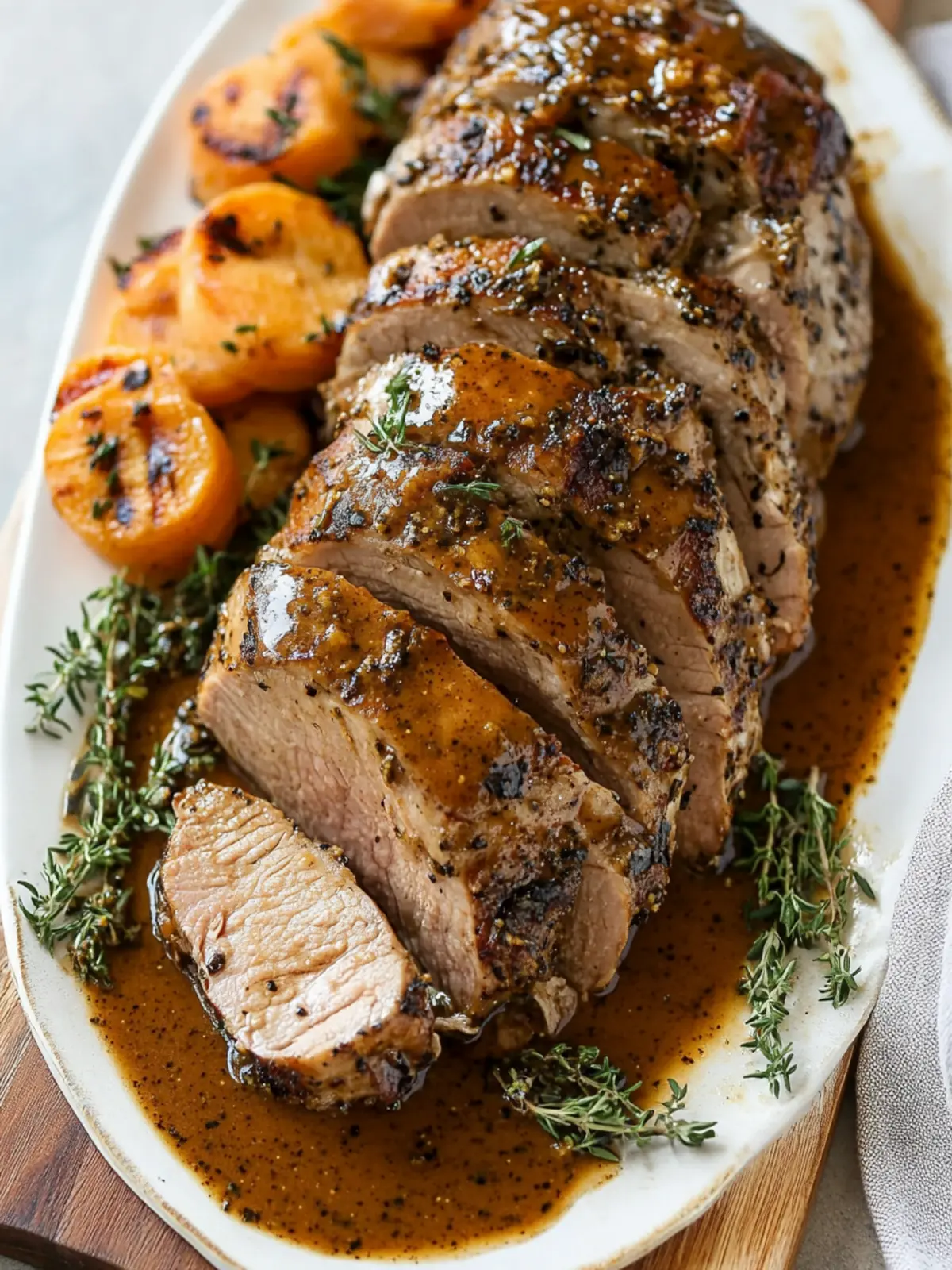 Mouthwatering Savory Dijon Pork Tenderloin in Just 40 Minutes 4 Savory Dijon Pork Tenderloin