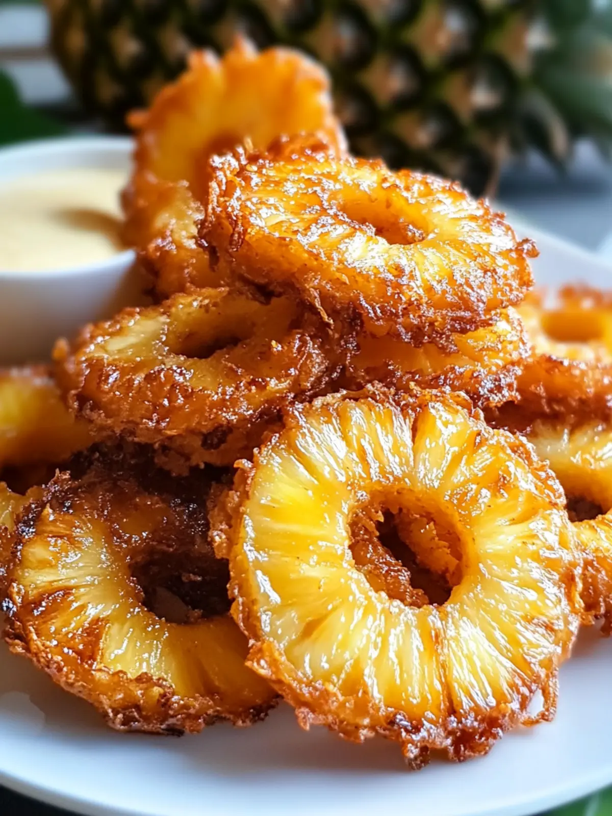 Delicious Rum-Soaked Fried Pineapple Rings You’ll Love 2 Rum-Soaked Fried Pineapple