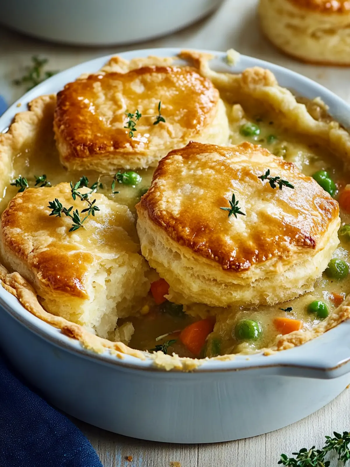 Savory Breakfast Pot Pie with Honey Butter Biscuit Bliss 5 Savory Breakfast Pot Pie with Honey Butter Biscuit