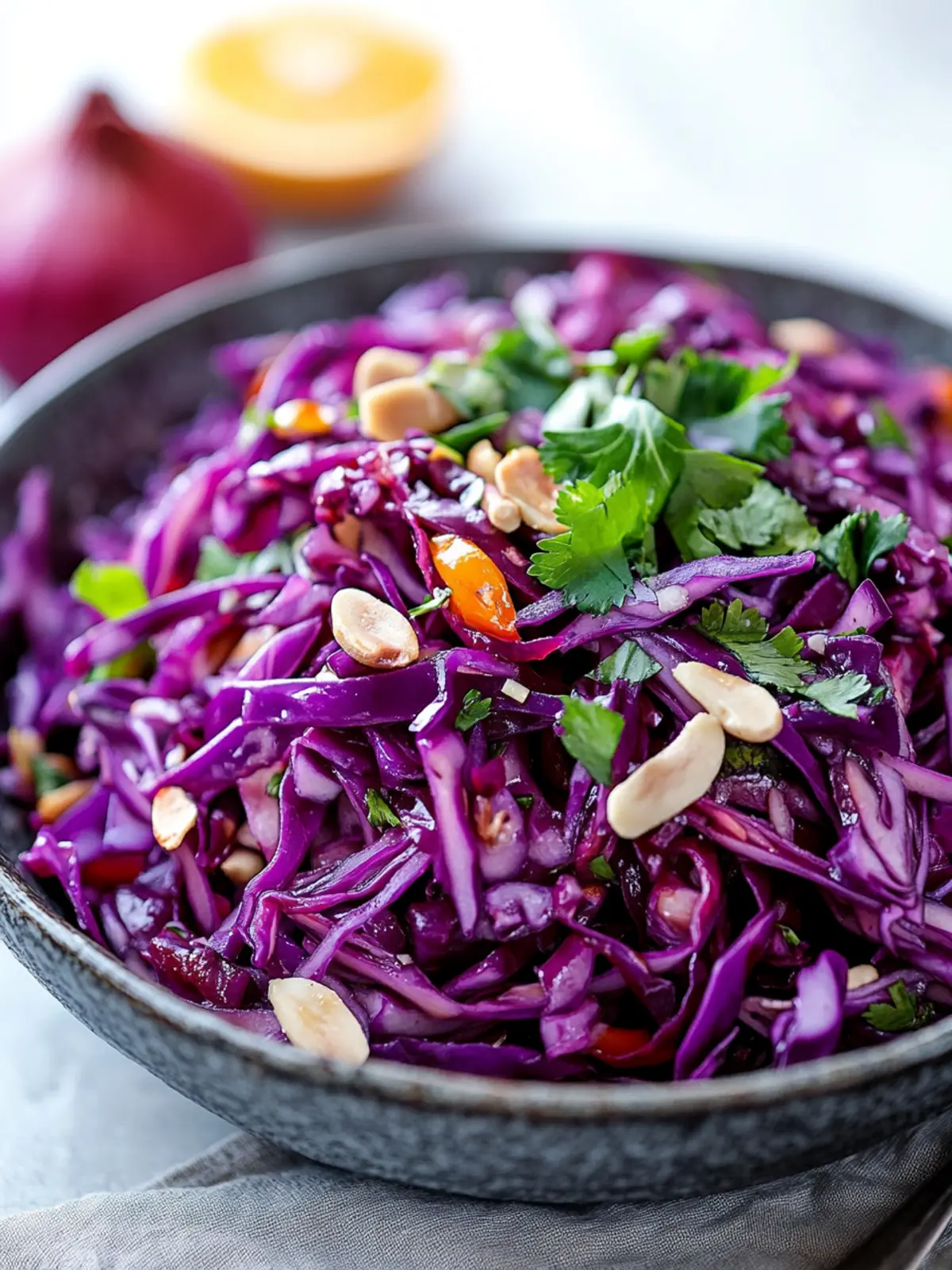 Detox Red Cabbage Slaw That’s Colorful and Crunchy 5 Detox Red Cabbage Slaw