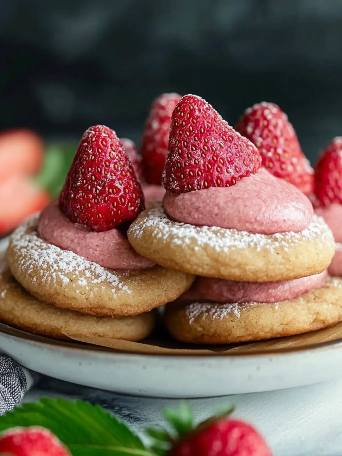 Delicious Strawberry Kiss Cookies That Melt Hearts 5 Strawberry Kiss Cookies