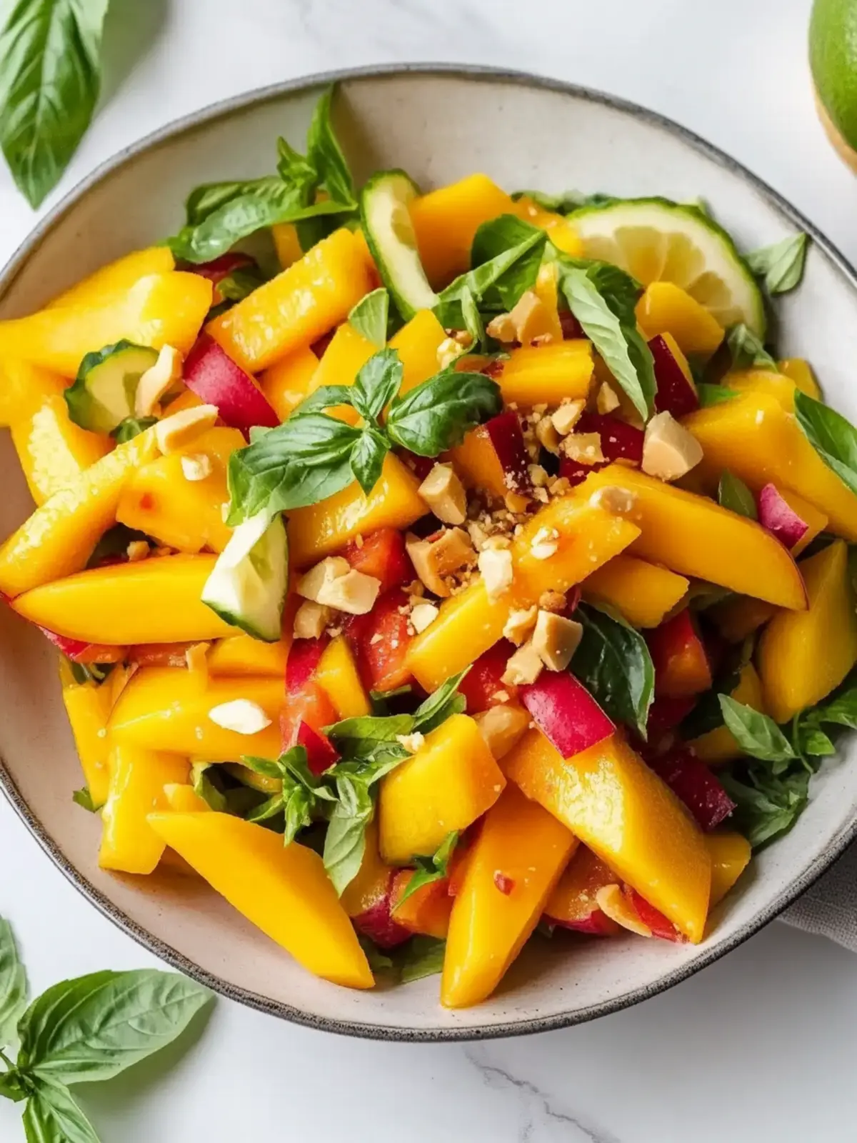 Fresh Thai Mango Salad: A Zesty Twist on Healthy Eating 2 Fresh Thai Mango Salad