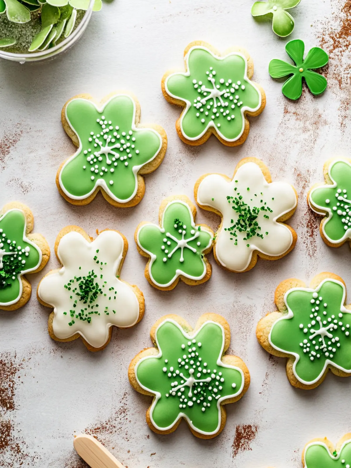 Delightful Vanilla Bean St. Patrick’s Day Cookies to Savor 2 Vanilla Bean St. Patrick’s Day Cookies