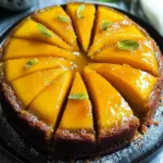 Irresistible Mango Upside Cake with Coconut Cream Delight 6 Mango Upside Cake