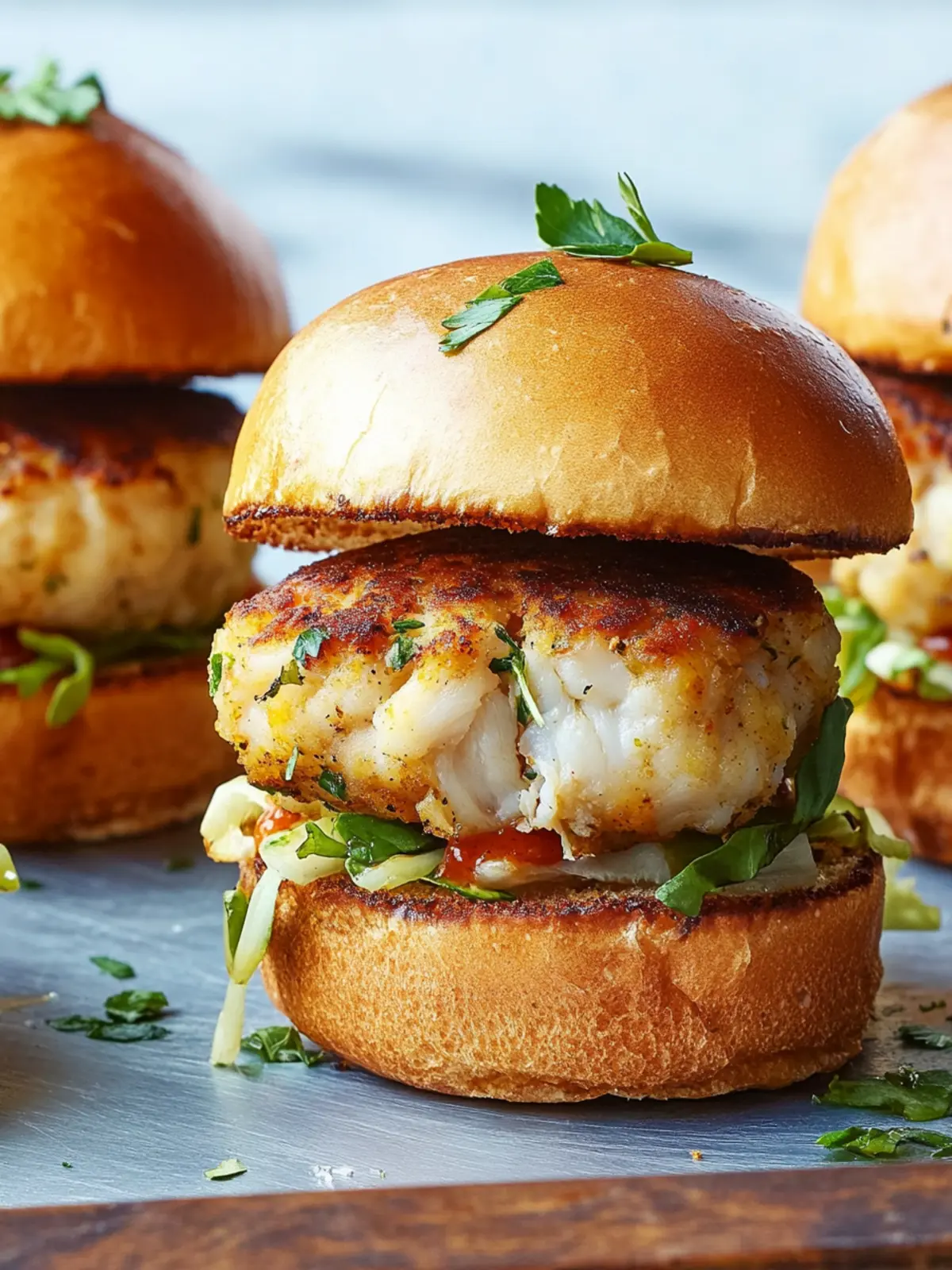 Savor the Flavor: Easy Cajun Crab Cake Sliders at Home 4 Cajun Crab Cake Sliders