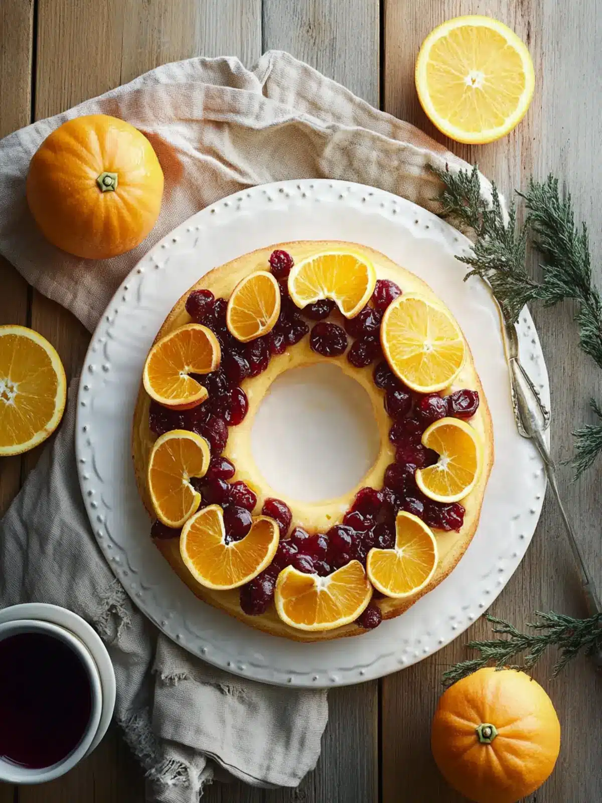 Cranberry-Orange Tea Ring: A Cozy Homemade Delight 4 Cranberry-Orange Tea Ring