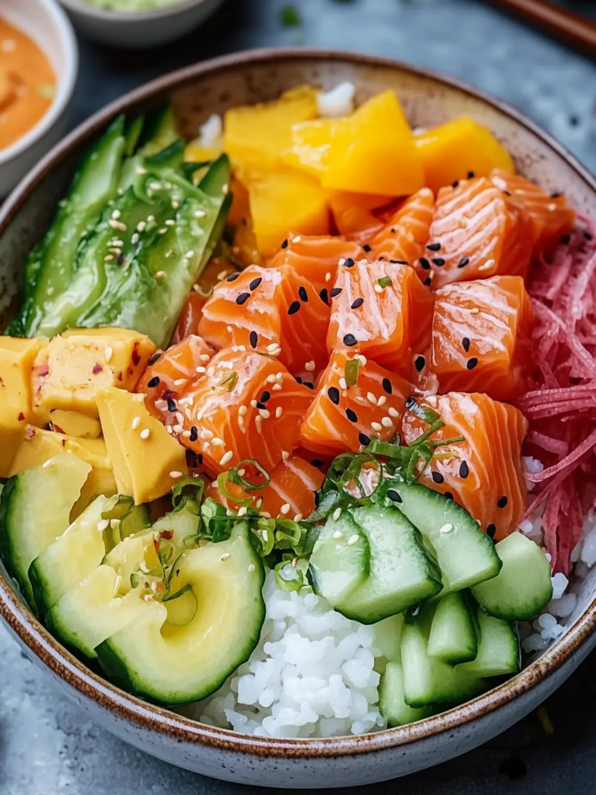 Ultimate Salmon Poke Bowl: Fresh Flavor in Every Bite 2 Salmon Poke Bowl