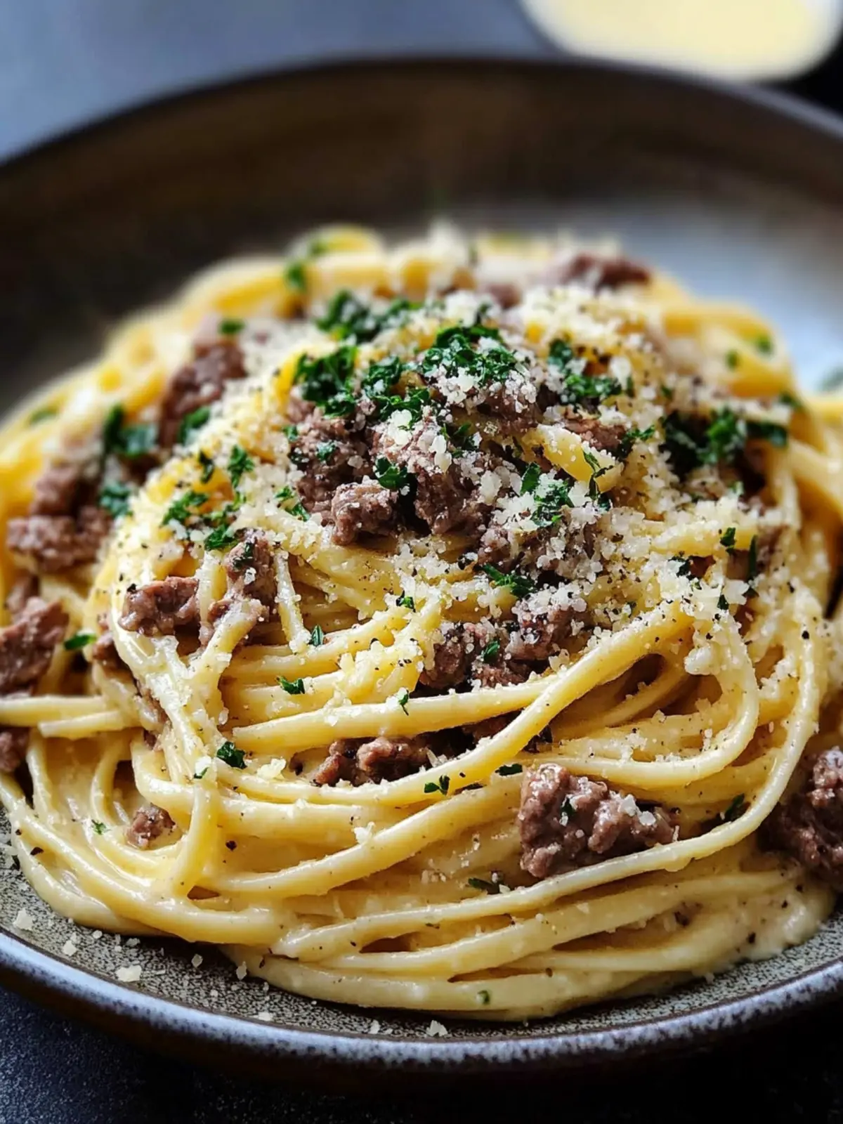 Creamy Parmesan Beef Linguine with Garlic Butter Bliss 3 Creamy Parmesan Beef Linguine with Garlic Butter Sauce