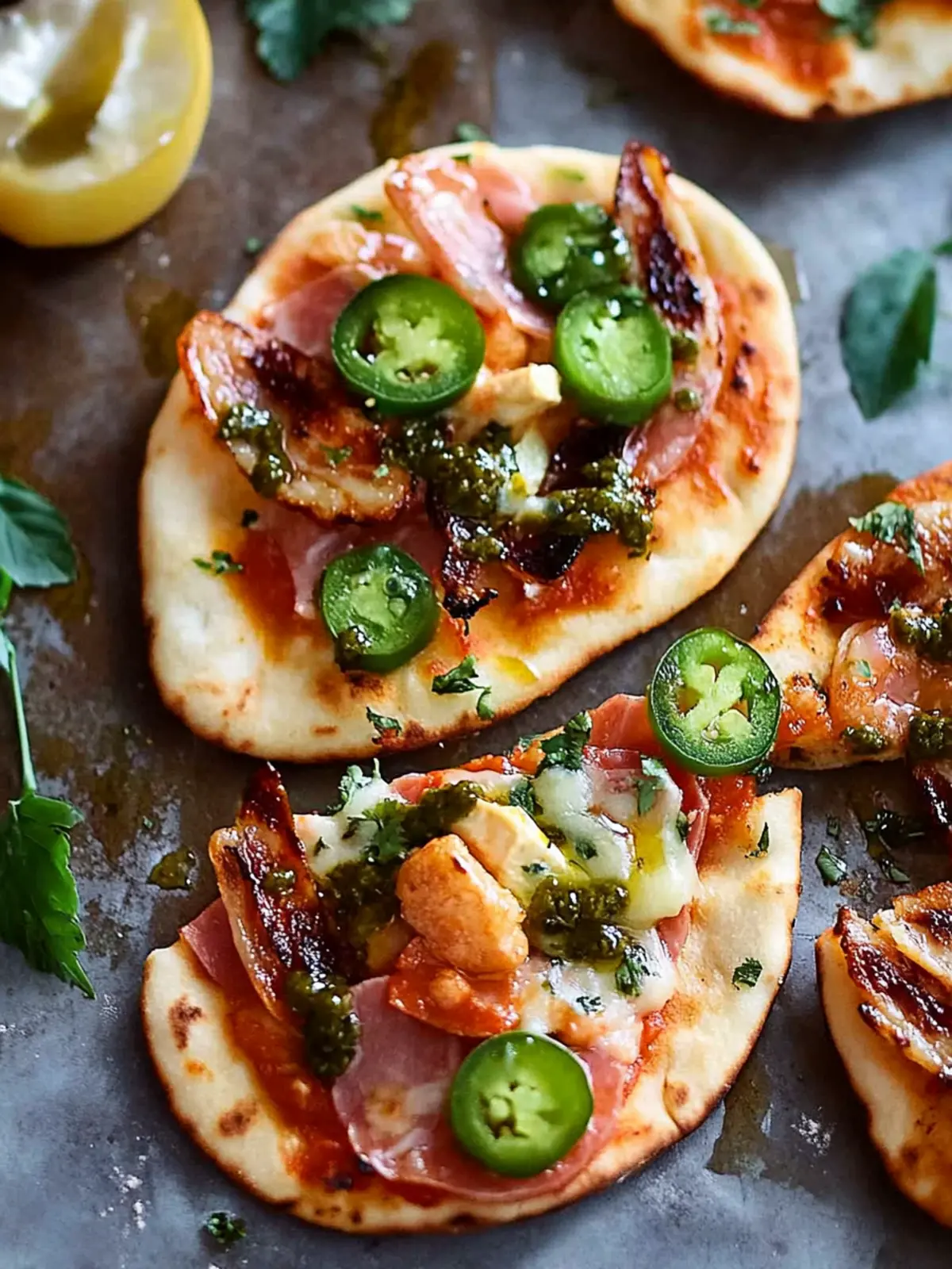 Irresistible Mini Cuban Naan Pizzas That Wow Every Bite 5 Mini Cuban Naan Pizzas
