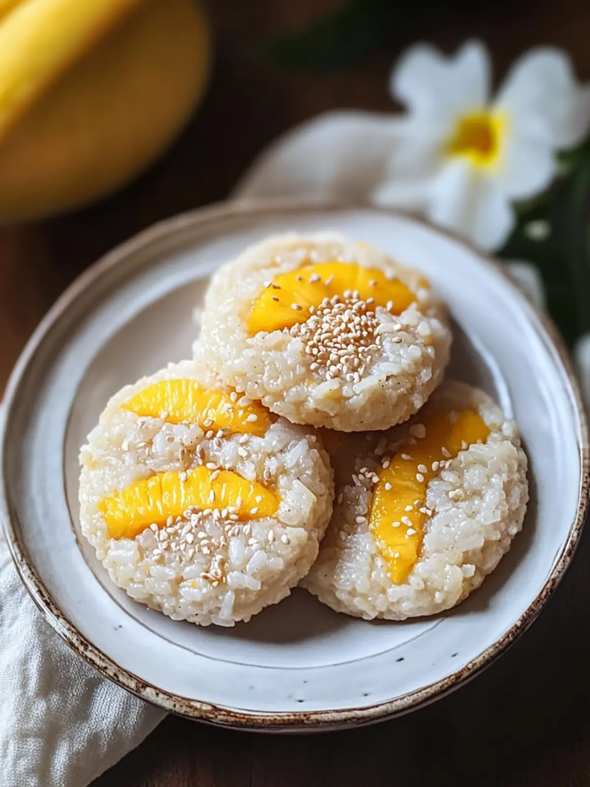 Mango Sticky Rice Cookies Beyond Dessert: A Tropical Treat 2 Mango Sticky Rice Cookies Beyond Dessert