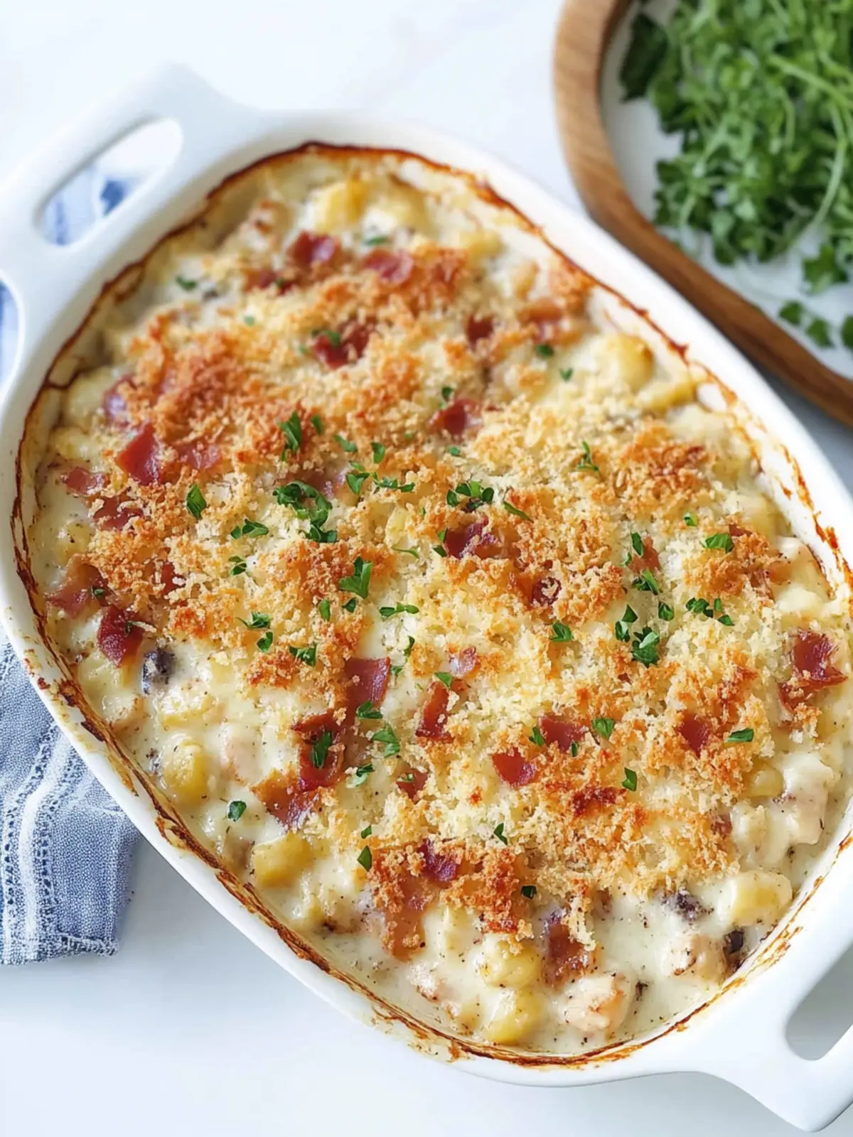 Keto Chicken Cordon Bleu Casserole That's Pure Comfort Food 4 Keto Chicken Cordon Bleu Casserole