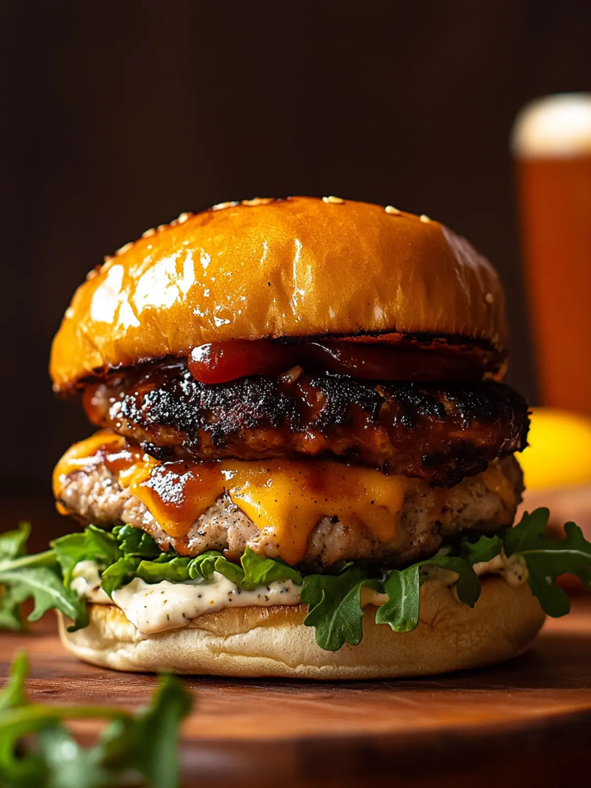 BBQ Ranch Turkey Smash Burger: Ultimate Flavor Awaits 4 BBQ Ranch Turkey Smash Burger